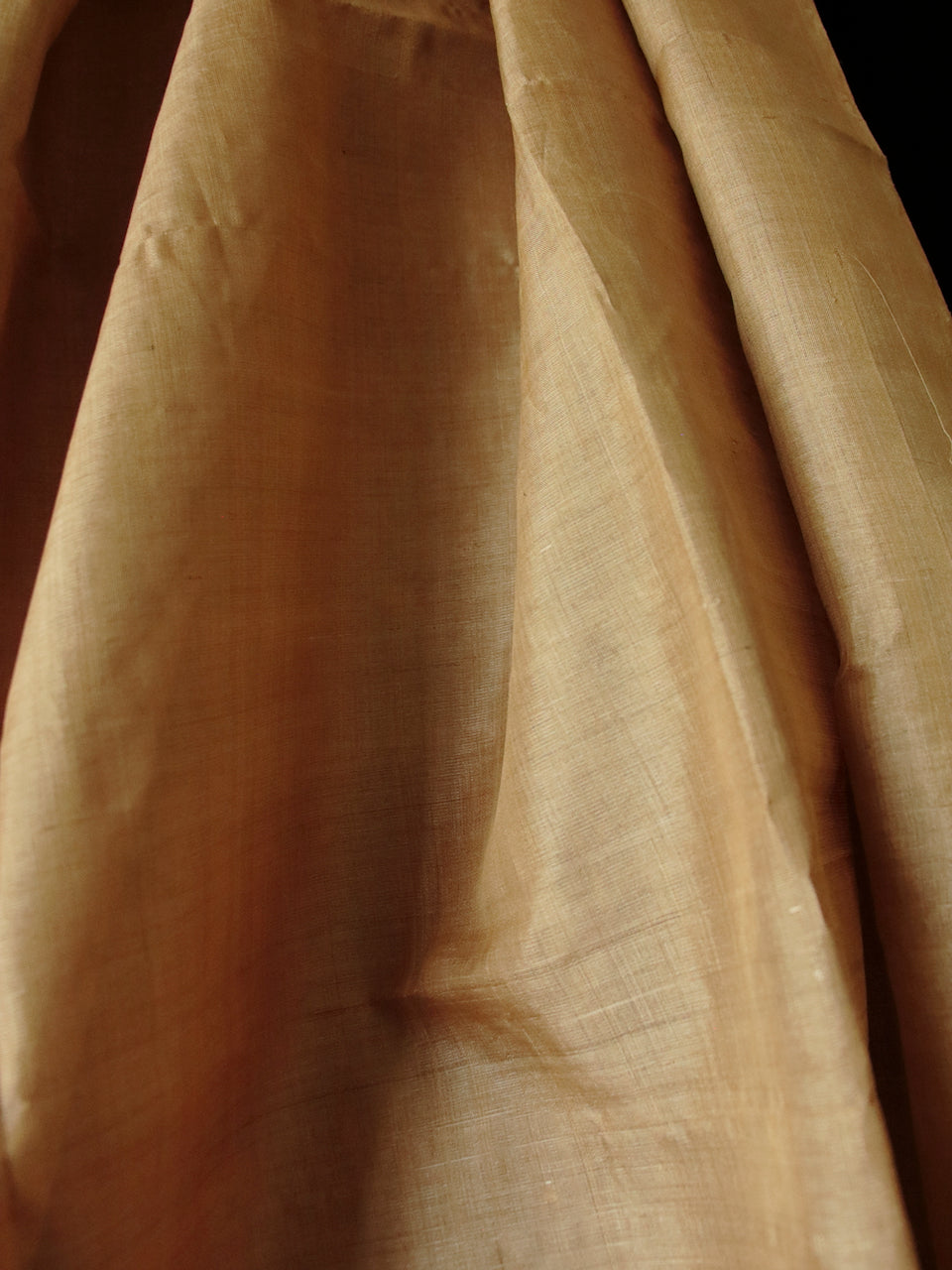 Hundred Percent Muga Silk Fabric by Yard 46" Width - 2.5 Meters