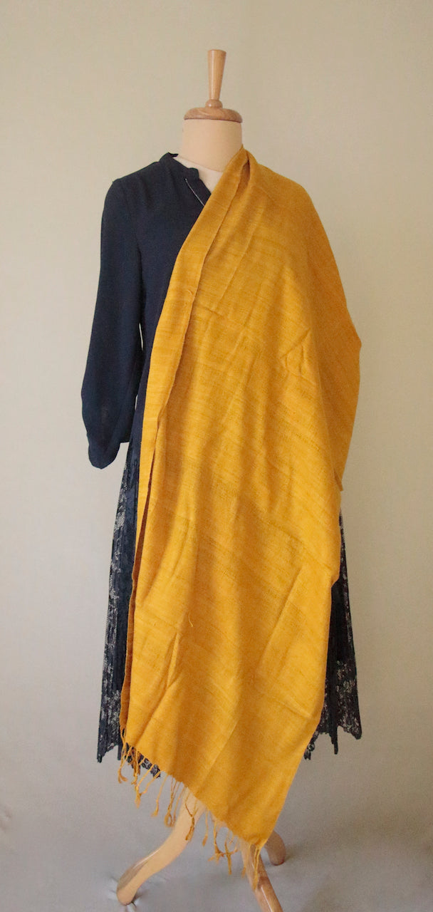 Natural Dyed Eri  Silk Handloom Stoles / Shawls  from Assam