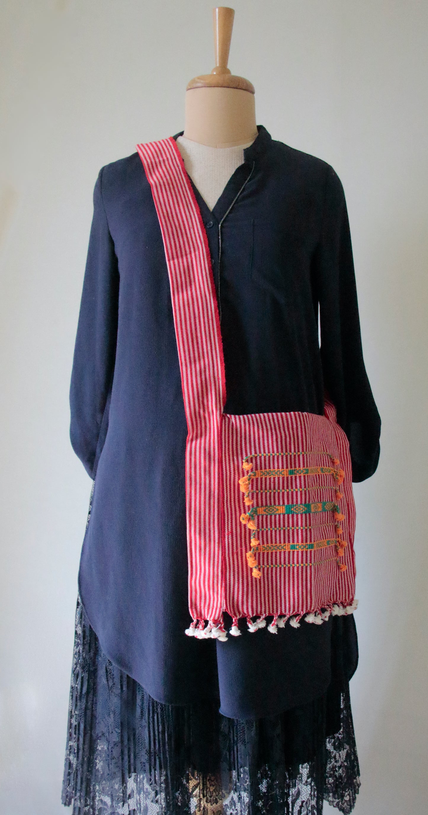 Artisanal Sling Bags made from Handwoven fabrics