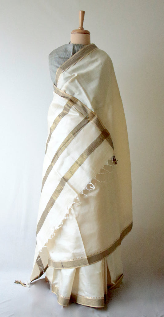 Tassar Silk Saree From Chattisgarh , India