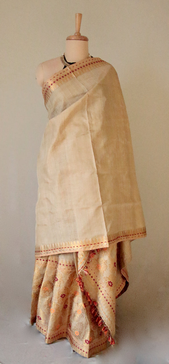 Silk Assam: Pat, Muga Mekhela Chador - Pooja Boutique