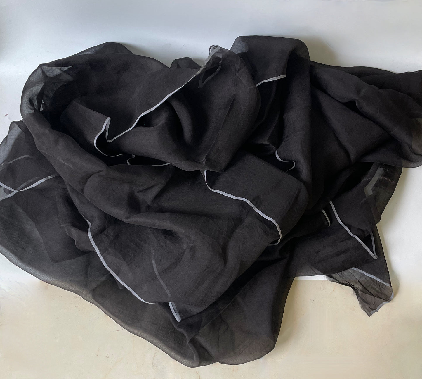 Handloom Silk Organza - width 45" from Assam