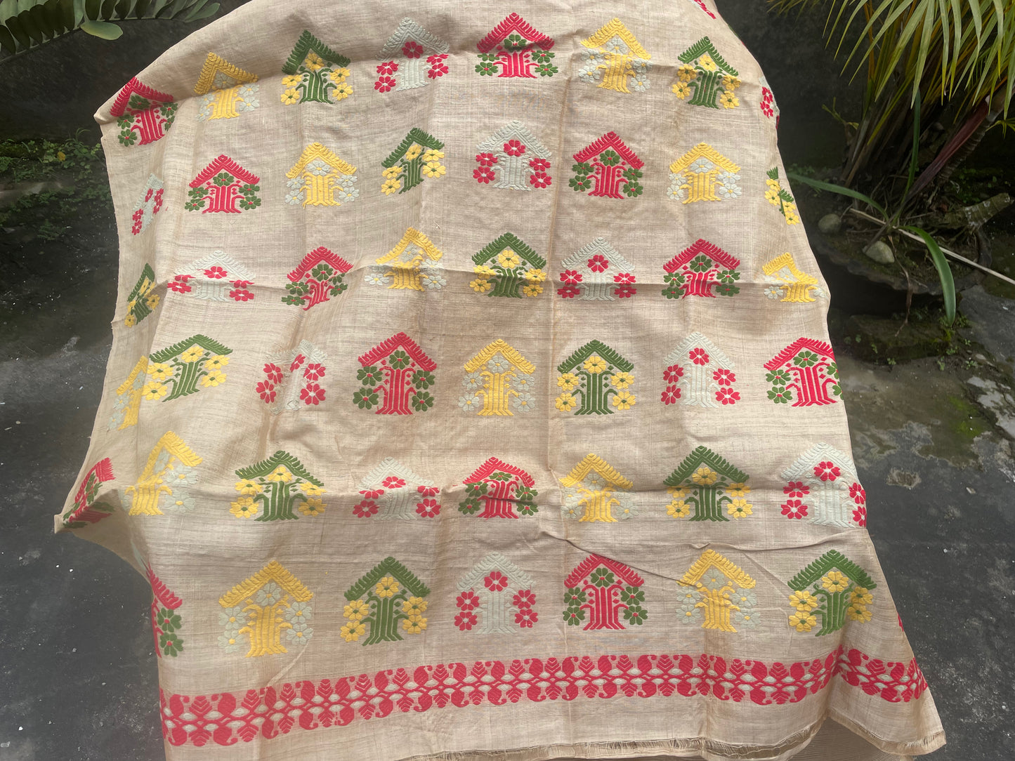 Authentic Muga Silk handloom Saree from Assam