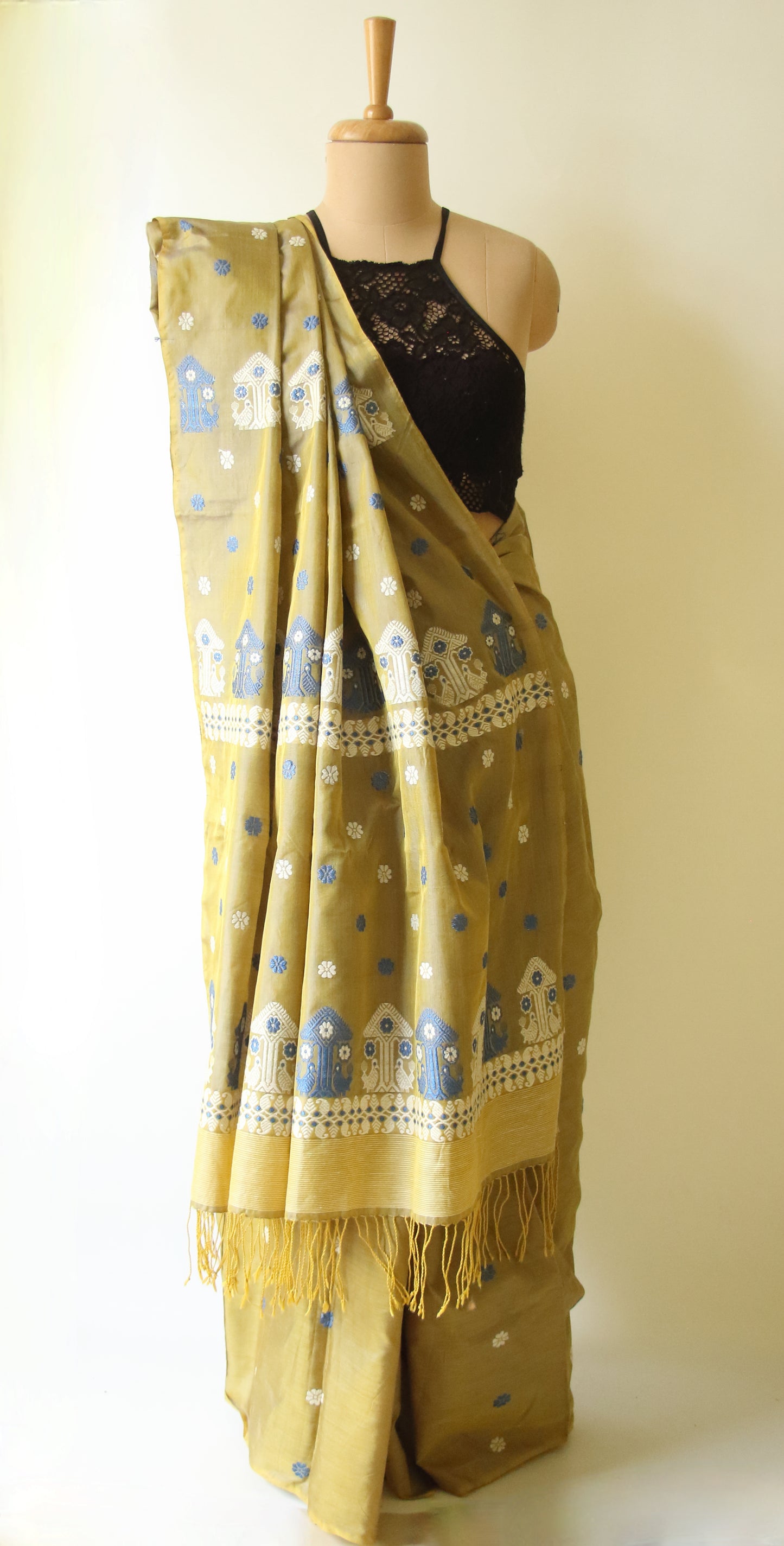 Handloom Modal by Silk Saree from Assam