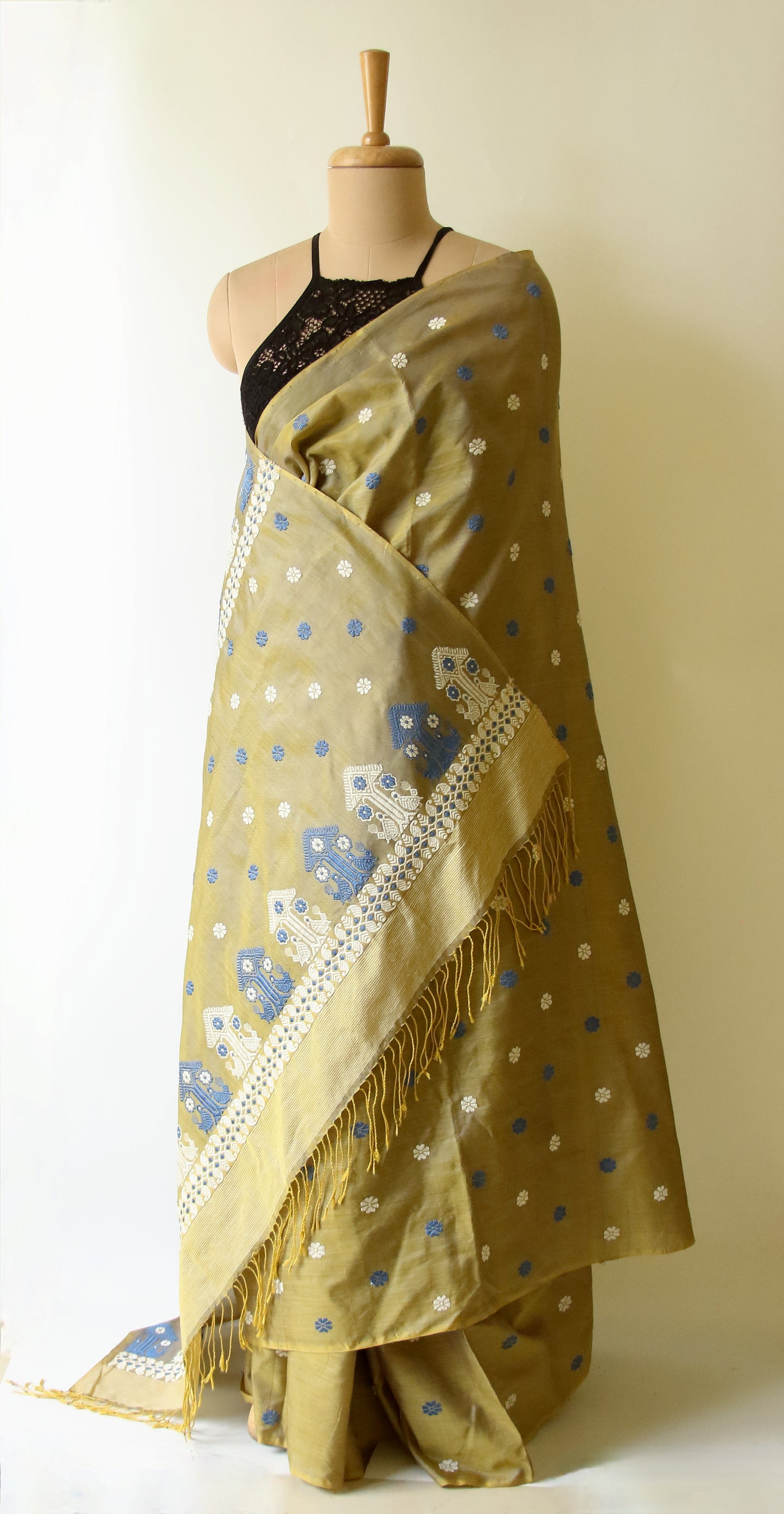 Handloom Modal by Silk Saree from Assam