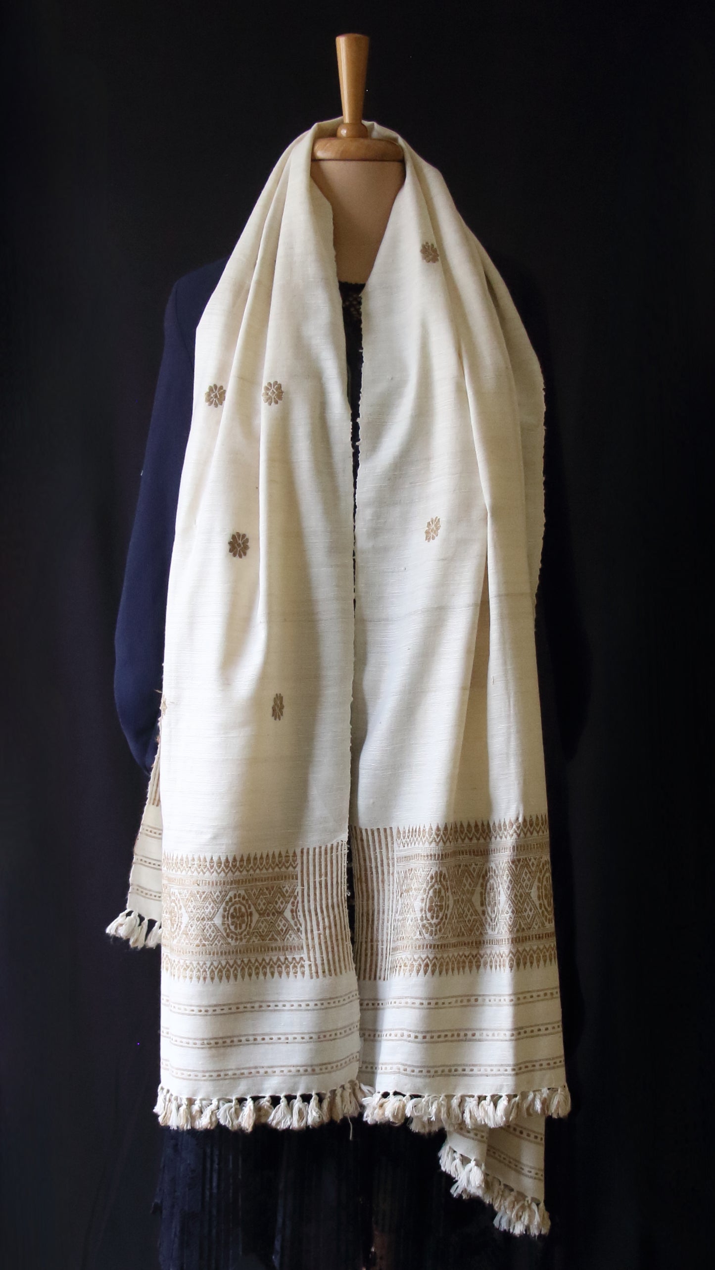 Handloom Eri Silk Shawl from Assam