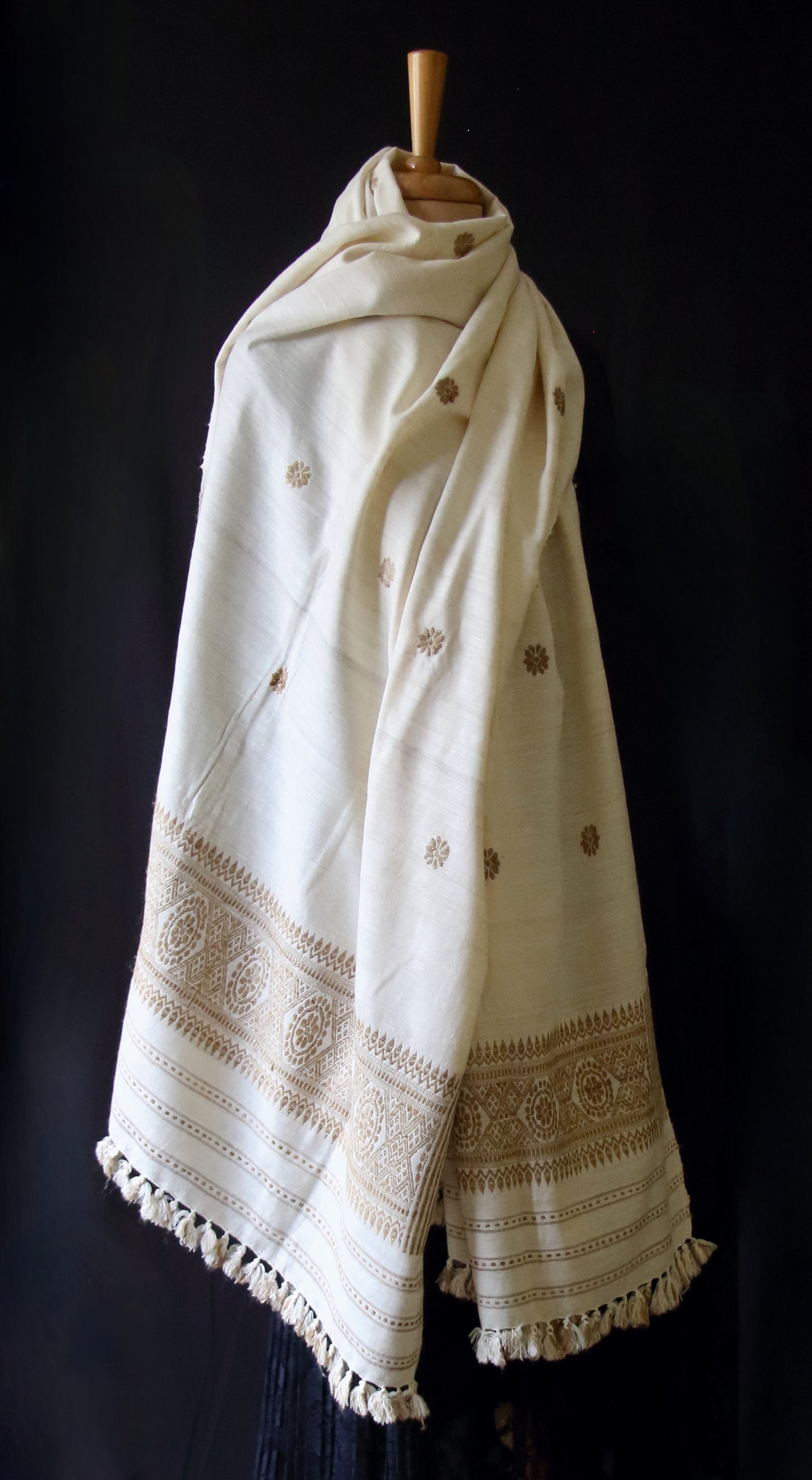 Handloom Eri Silk Shawl from Assam
