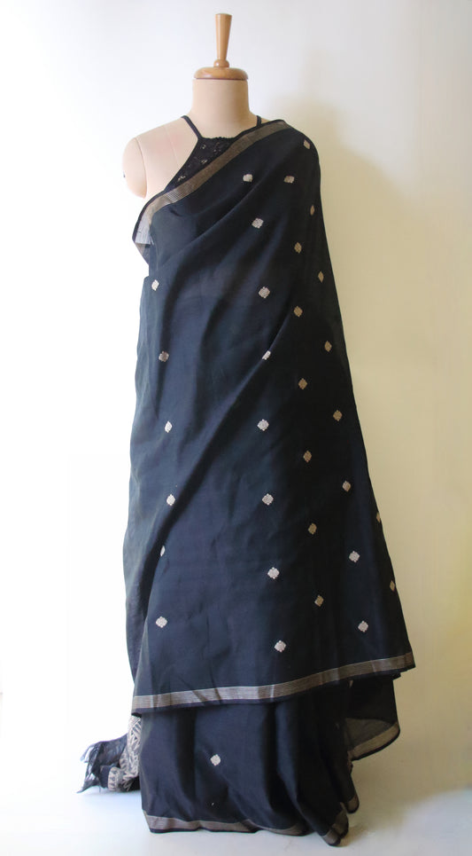 Handloom Cotton Silk Saree from Assam