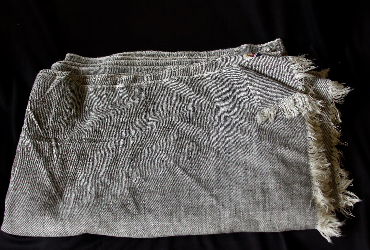 Handwoven Twill Weave Natural dyed Hundred percent Eri Silk  - 2.5  Meters