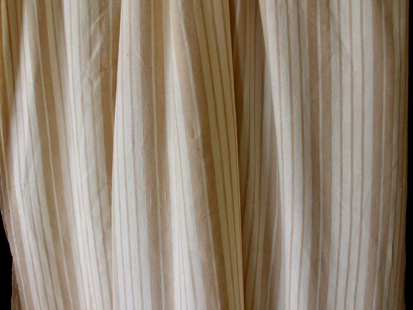 Handloom Eri Silk Stripe Fabric by the Yard - 42"