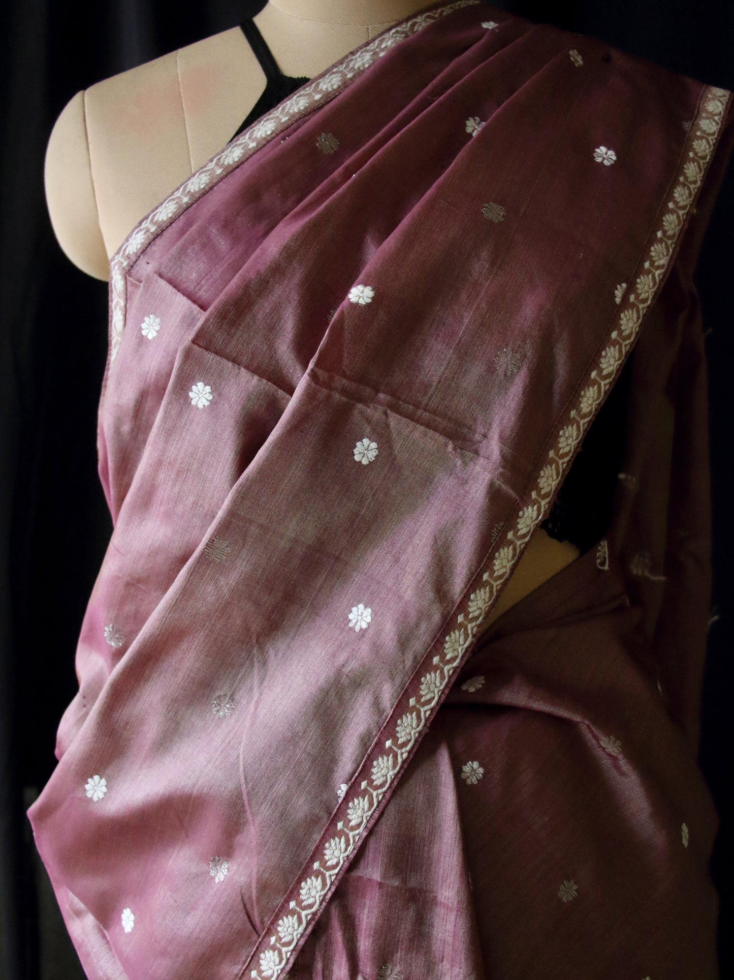 Handloom Traditional Silk  Mekhela Chador Set