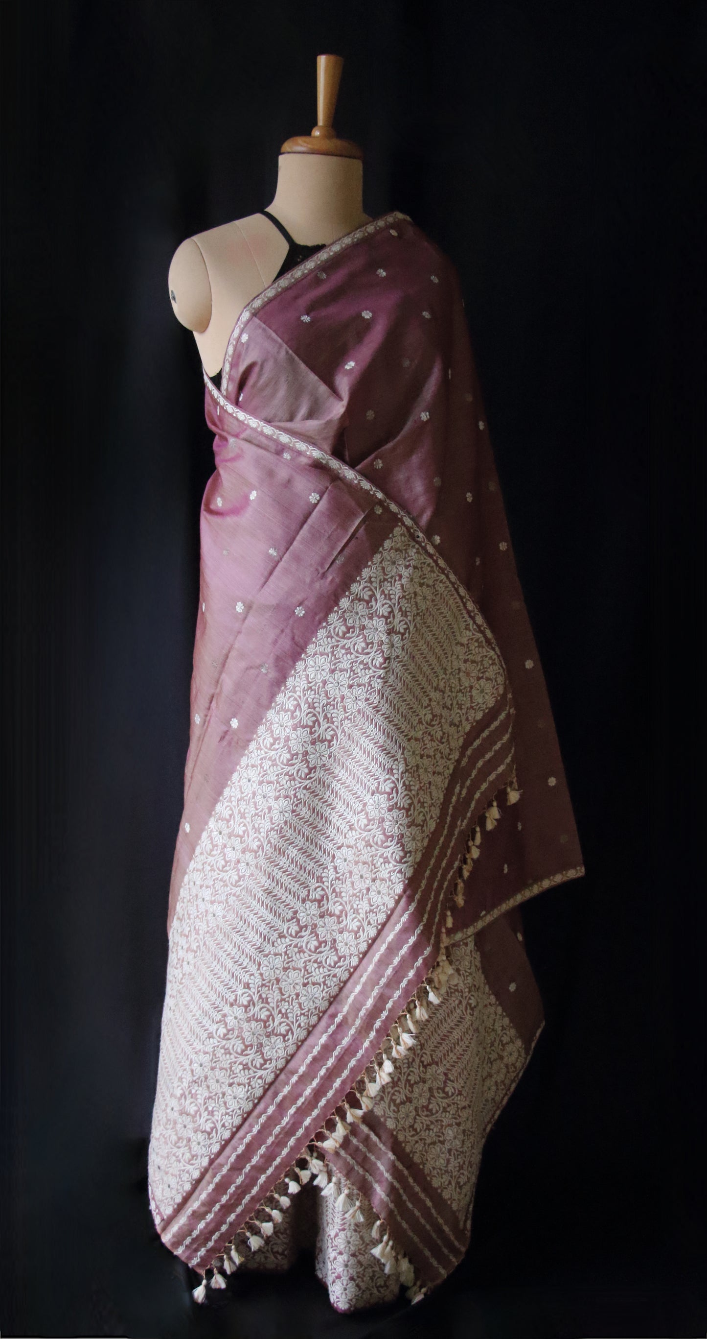 Handloom Traditional Silk  Mekhela Chador Set