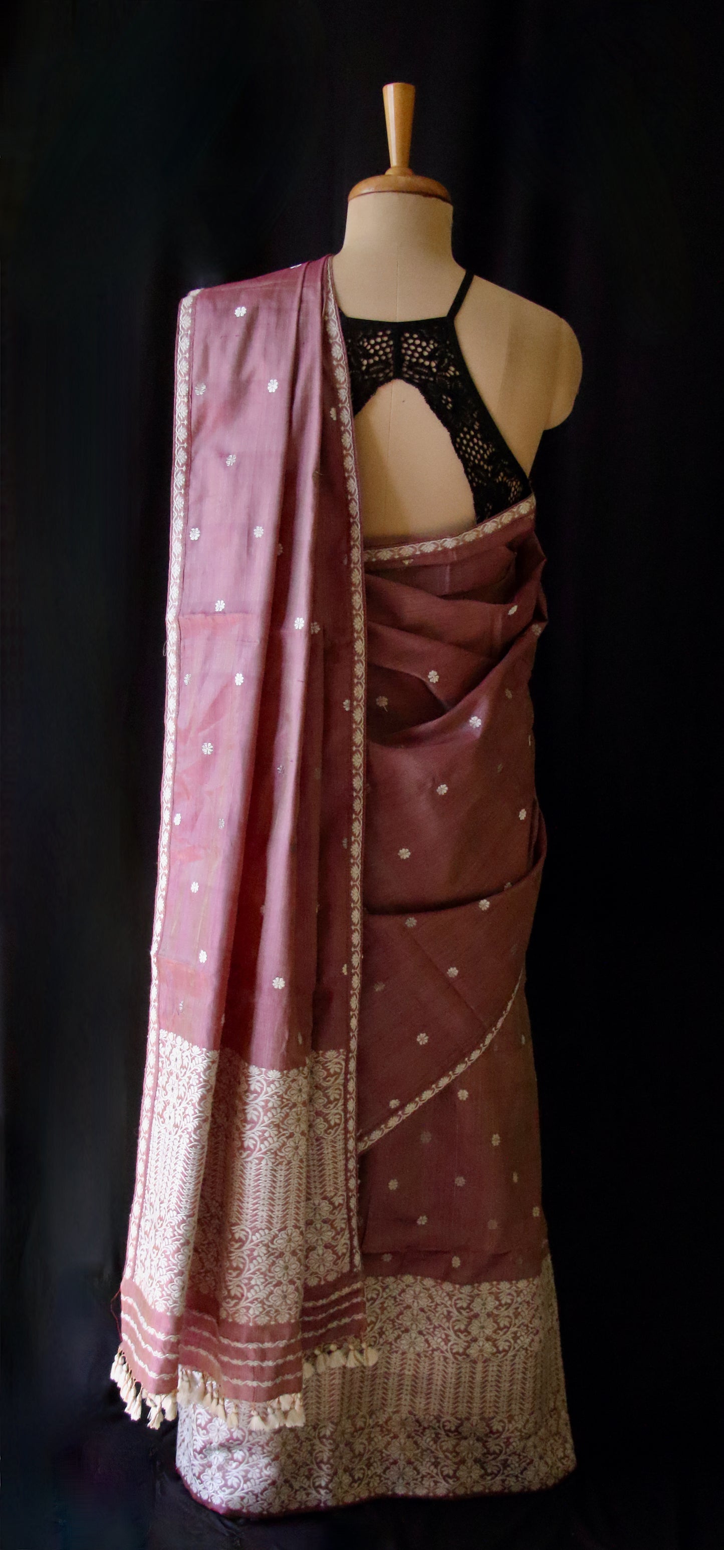 Handloom Traditional Silk  Mekhela Chador Set