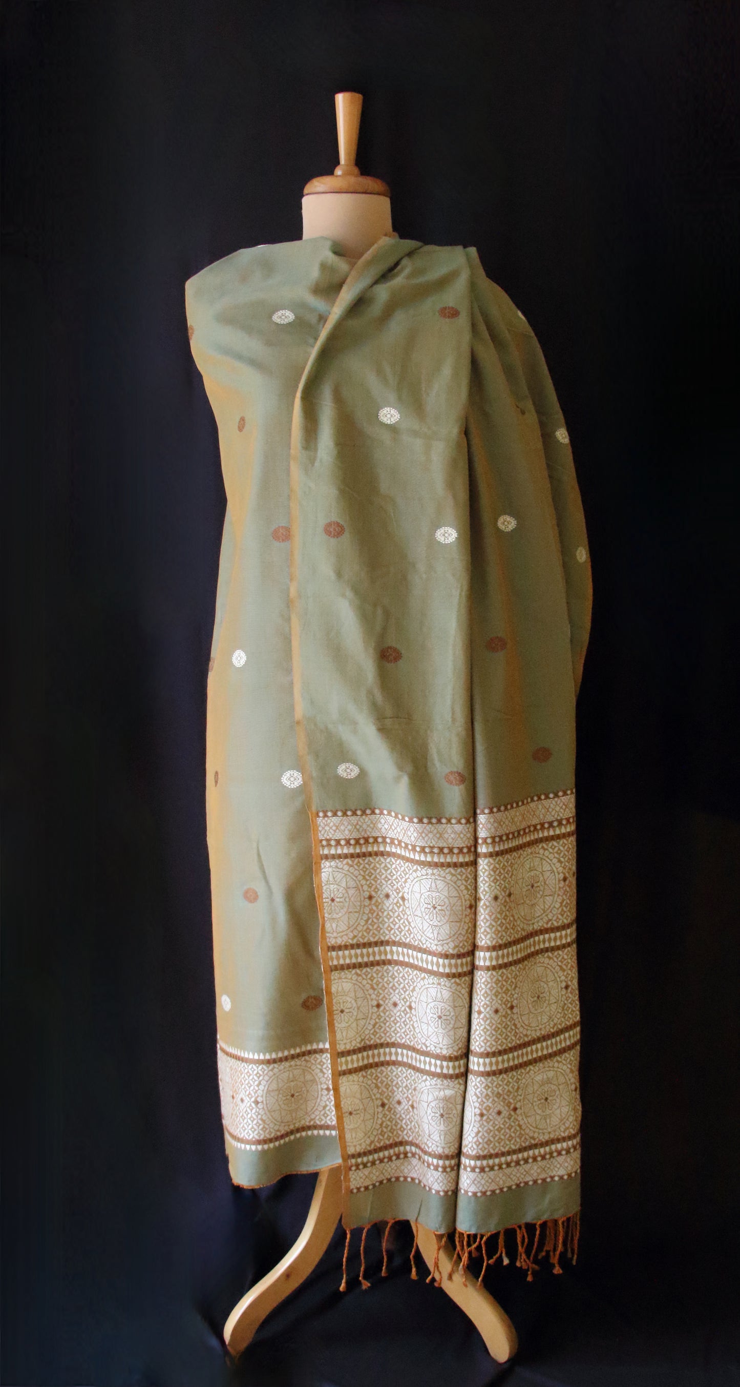 Assam Design Handloom Cotton Kurta Sets