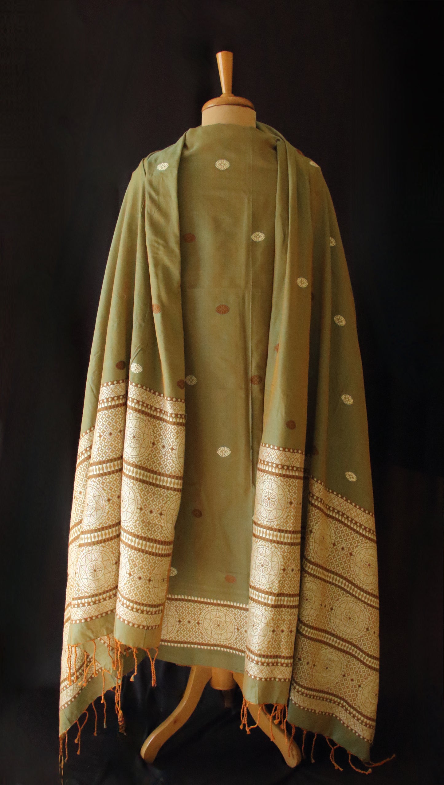 Assam Design Handloom Cotton Kurta Sets