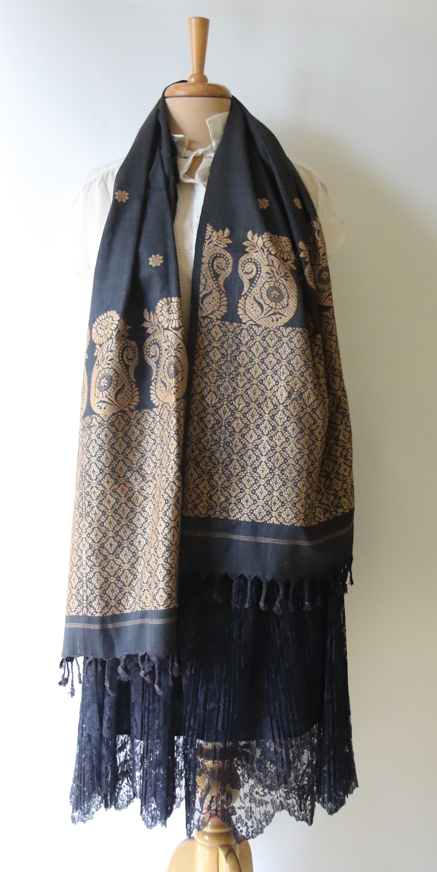 Eri Silk Handwoven Scarf from Assam