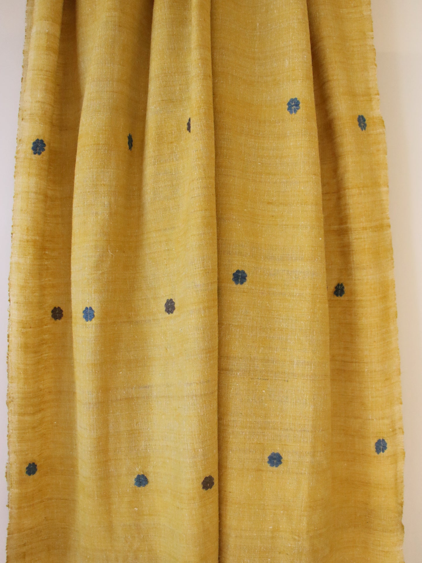 Handwoven Natural Dyed  Extra Large Eri Silk Shawl from Assam