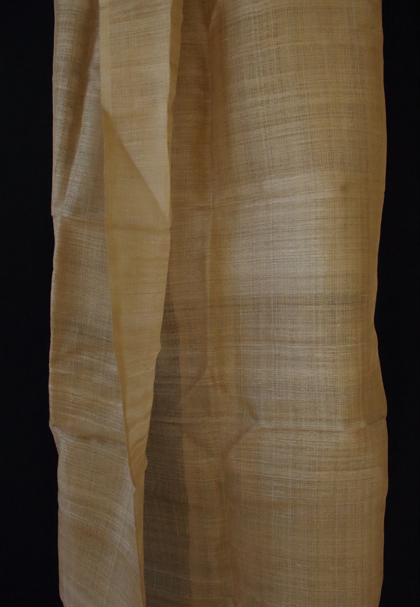 Hundred Percent Muga Silk Fabric - 2 .10 Meter