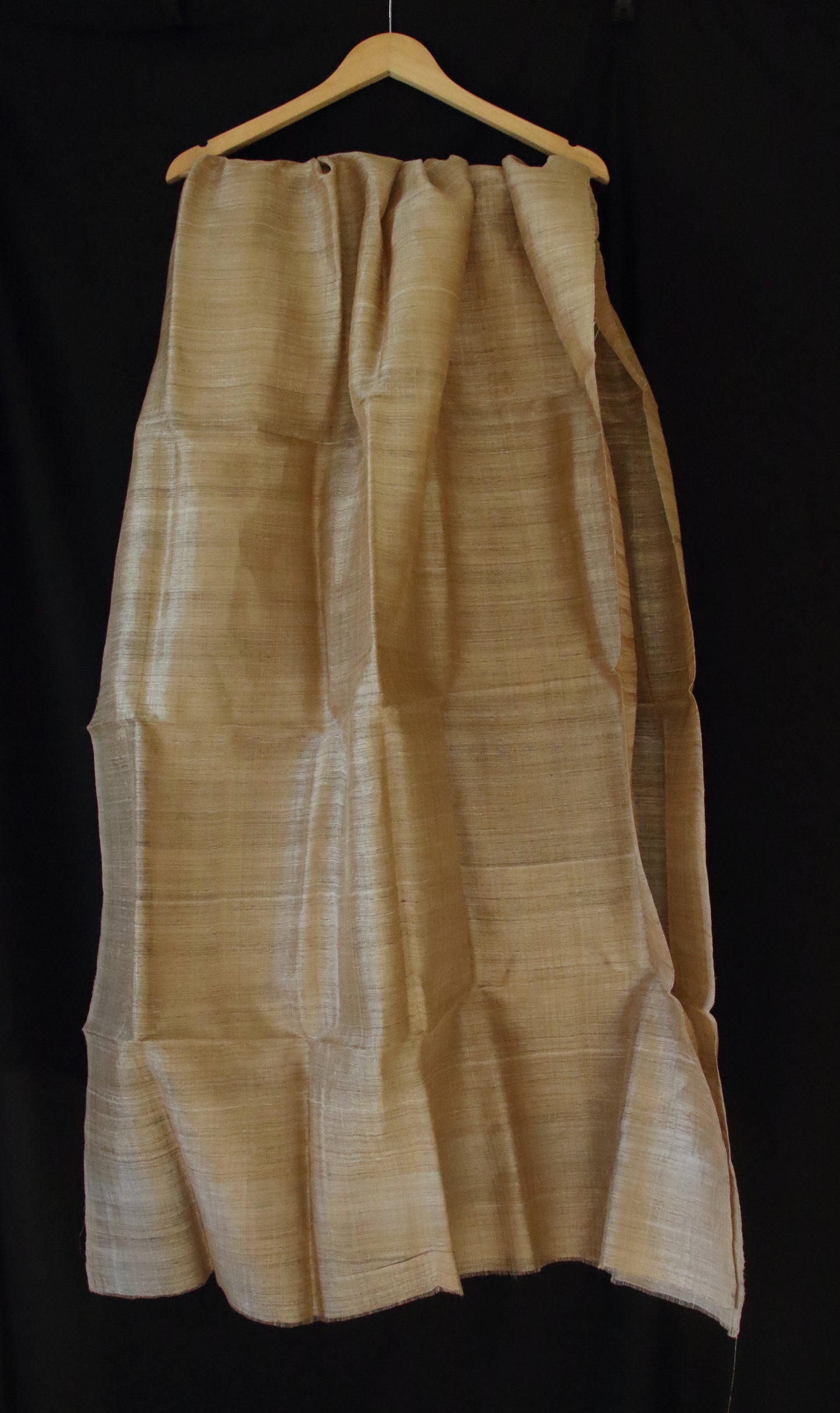 Hundred Percent Muga Silk Fabric - 2 .10 Meter