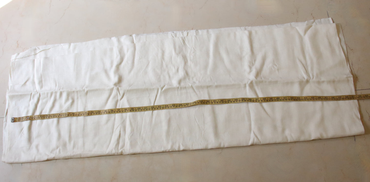 Handloom Eri Silk Fabric. - Diamond Patterned Self Design