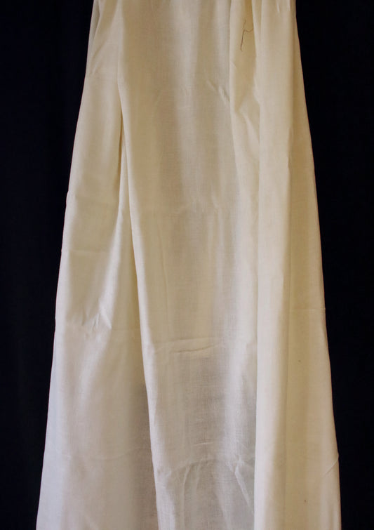 Handloom Eri Silk Fabric. - Diamond Patterned Self Design