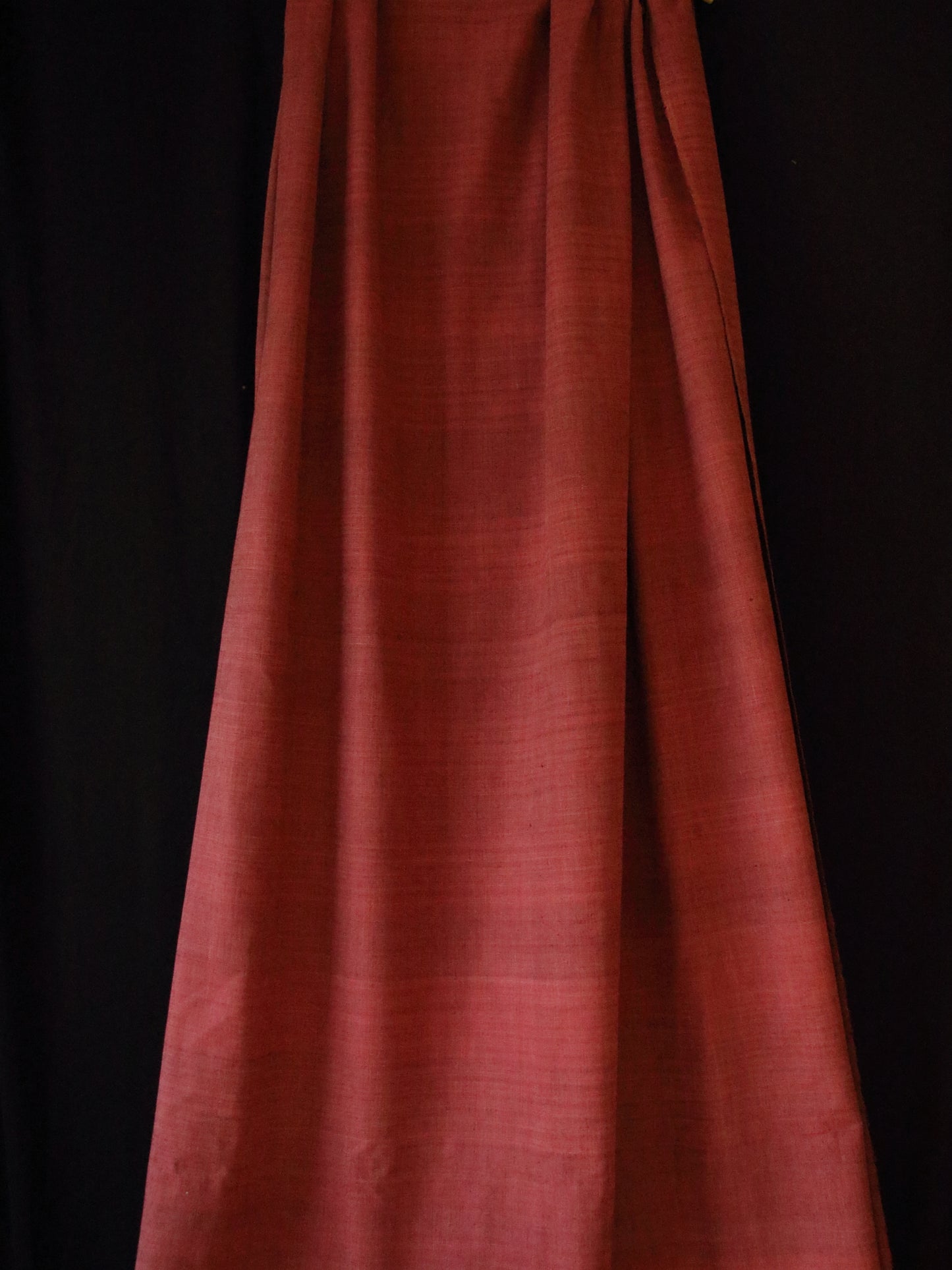 Natural dyed  Handwoven Cotton by  Eri Silk Fabric - 45" Width