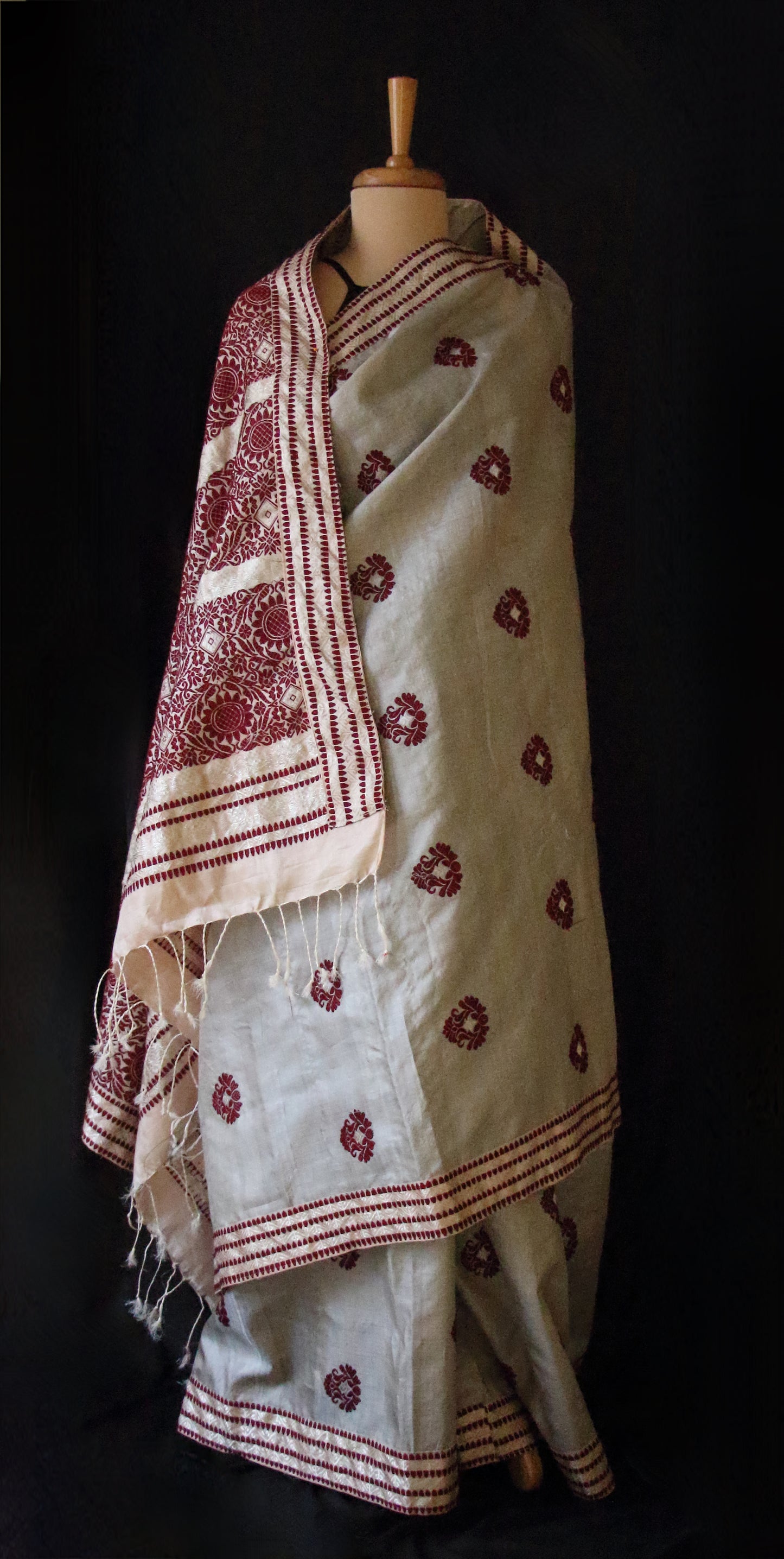 Handloom Tassar Silk Saree from Assam