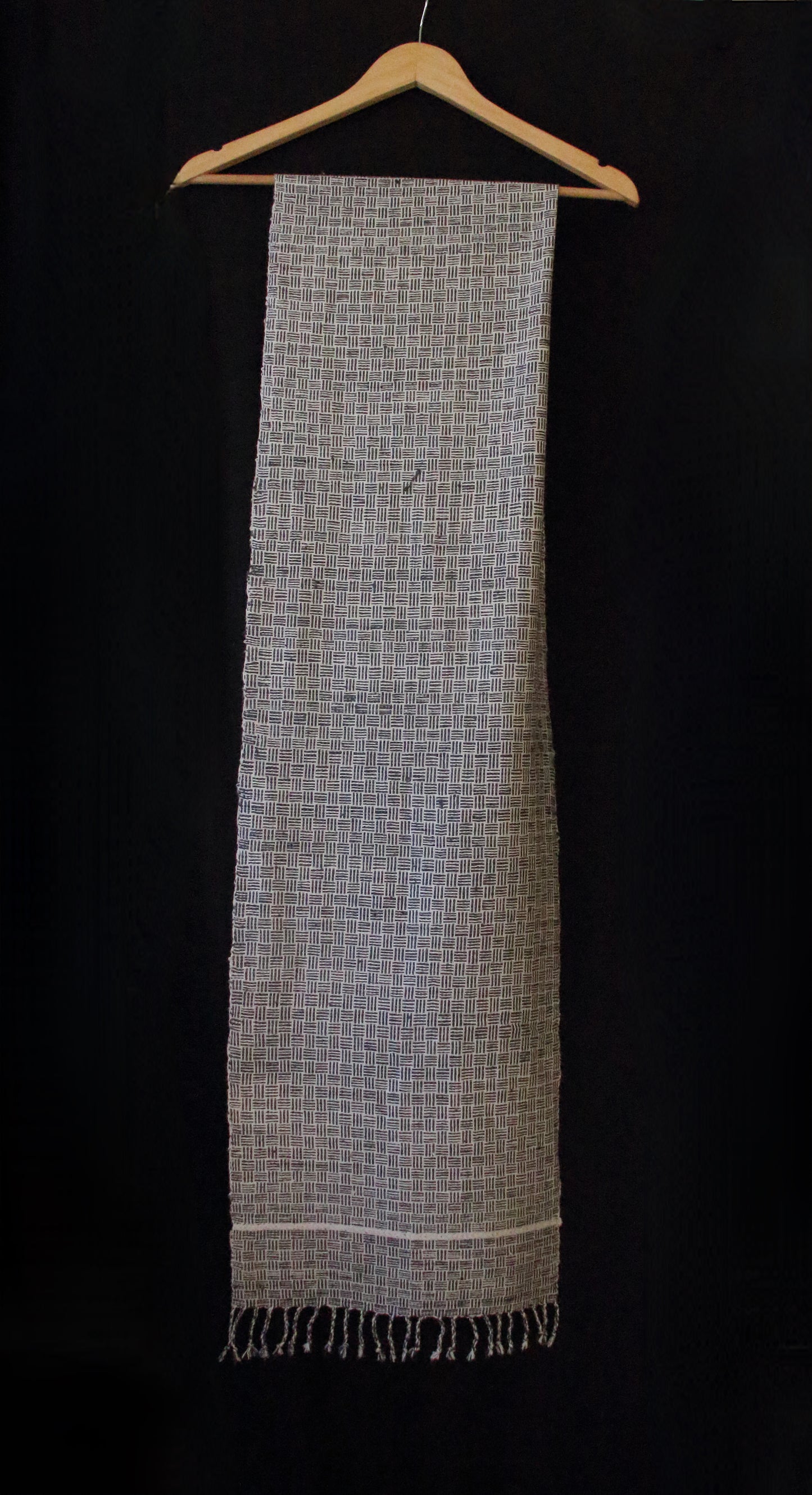 Eri Silk / Natural Dyed  Hand woven Muffler / Scarf from Assam