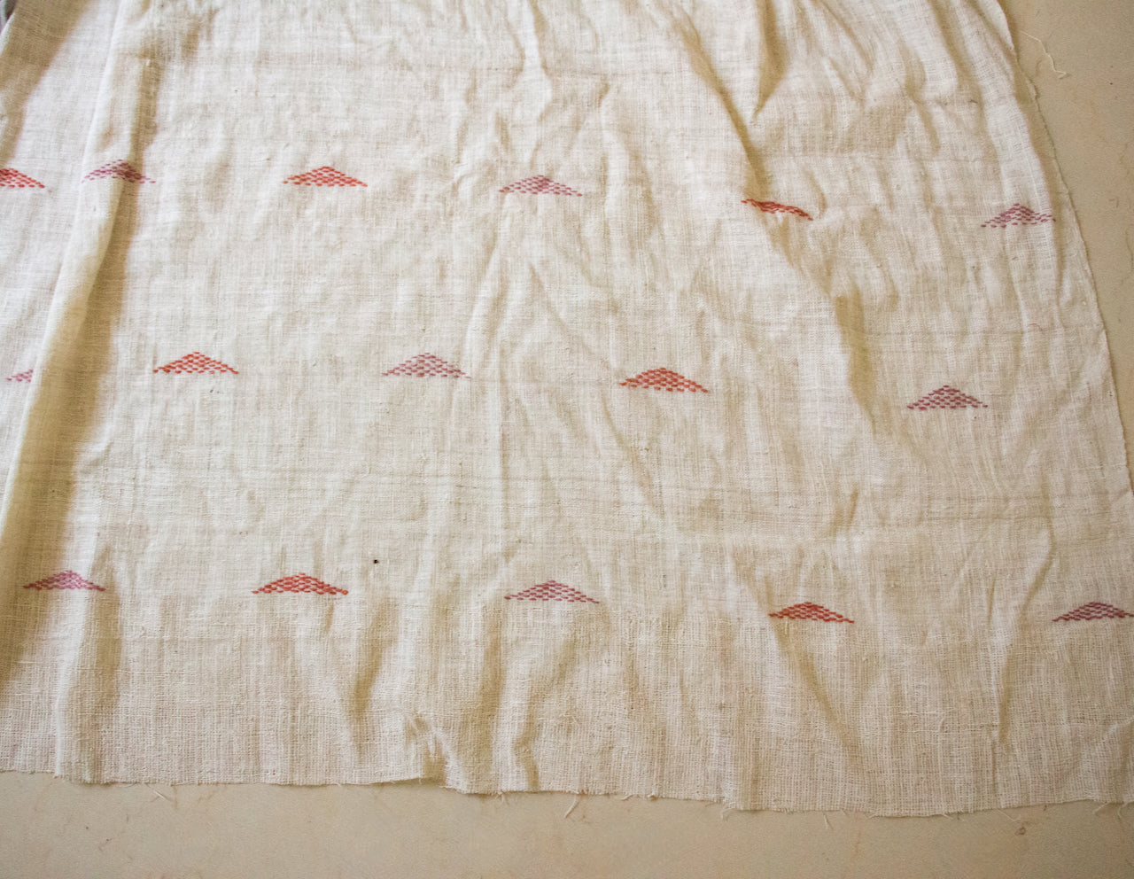 HandSpun / Handwoven  Eri Silk Fabric by yard from Assam