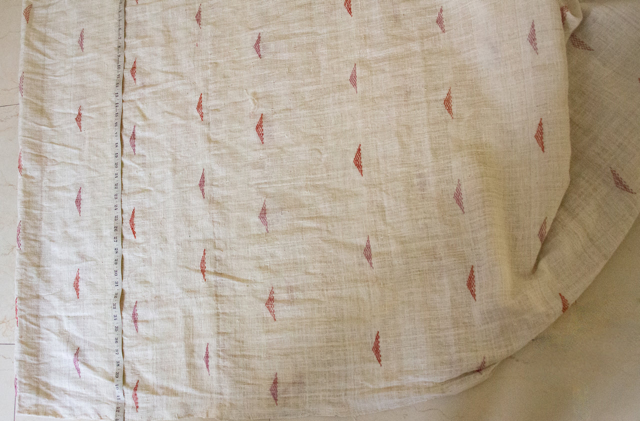 HandSpun / Handwoven  Eri Silk Fabric by yard from Assam