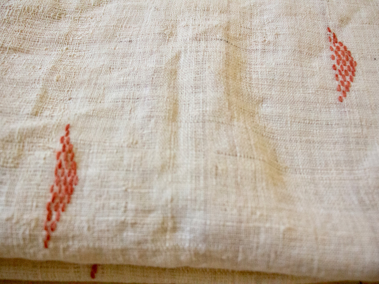 HandSpun / Handwoven  Eri Silk Fabric by yard from Assam