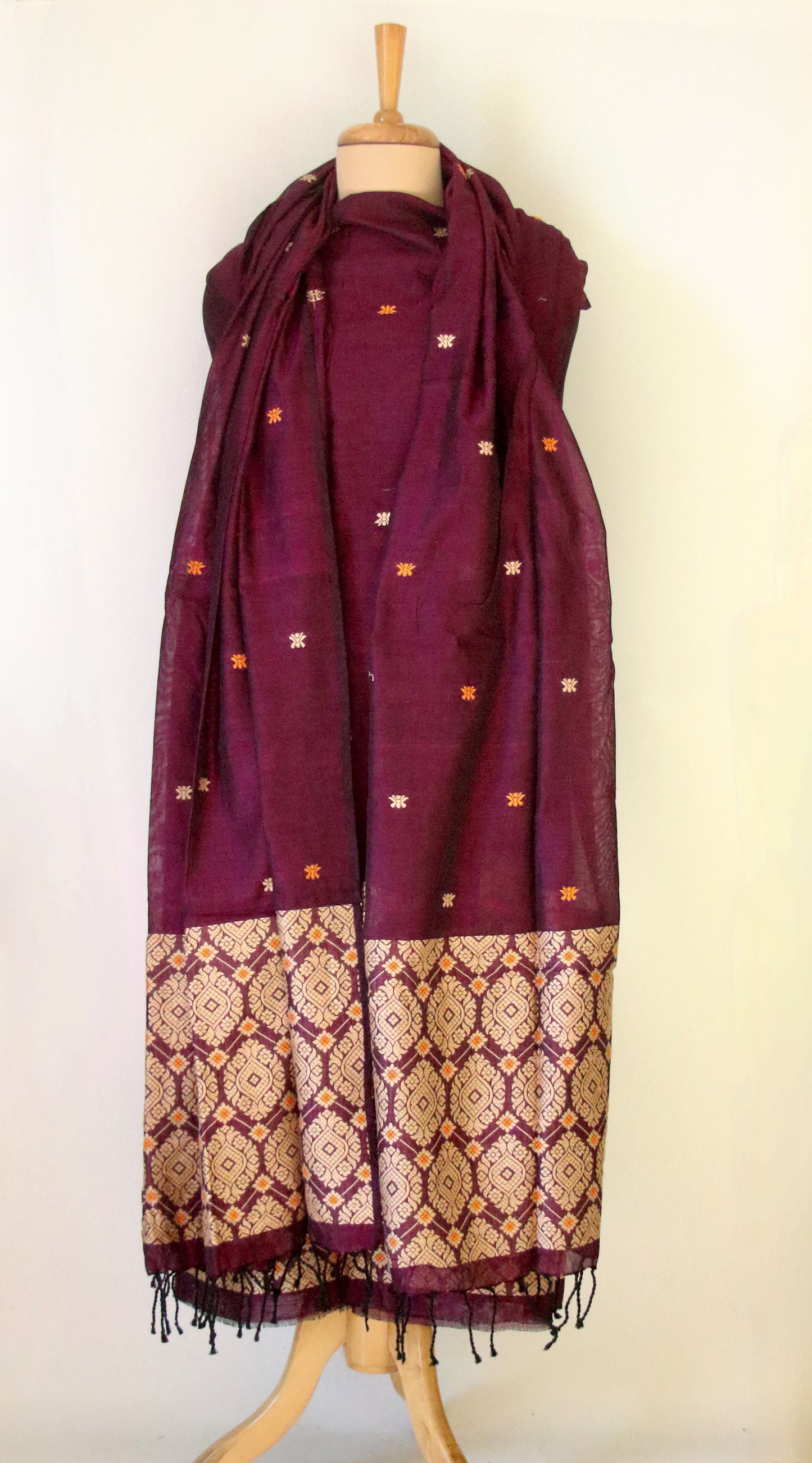 Unstitched Suit Set Cotton / Handloom product from Assam