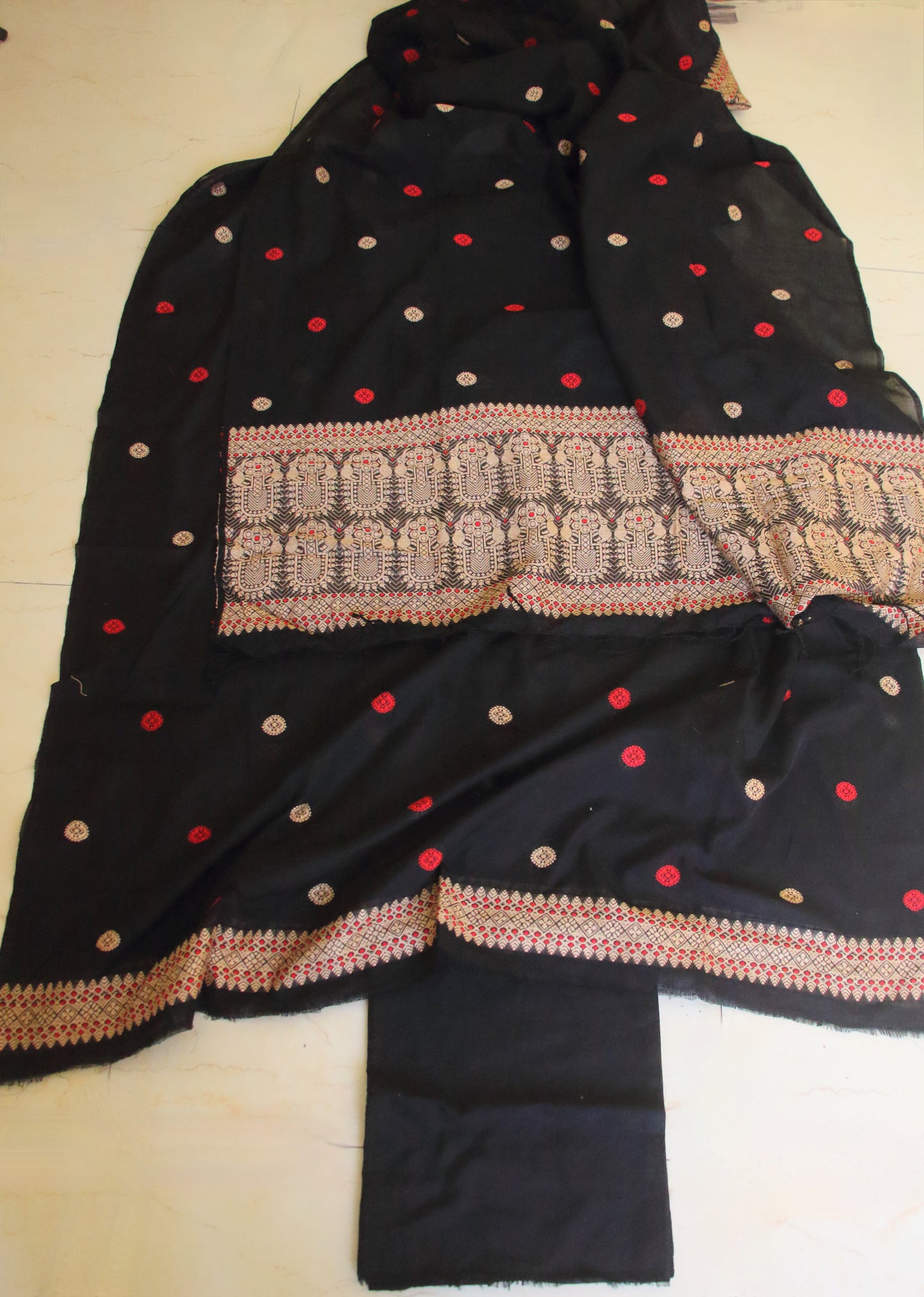 Unstitched Suit Set Cotton / Handloom product from Assam