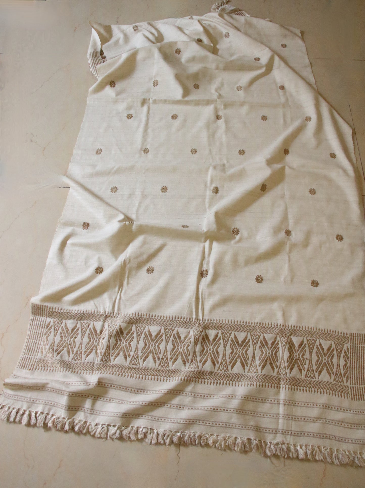 Handloom Eri Silk Shawl from Assam