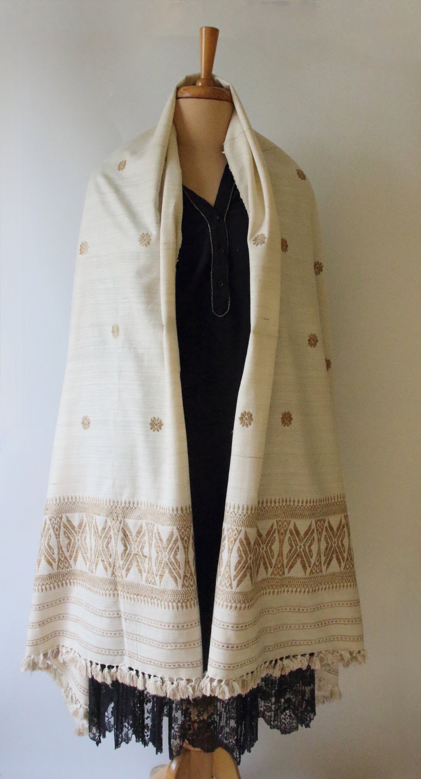 Handloom Eri Silk Shawl from Assam