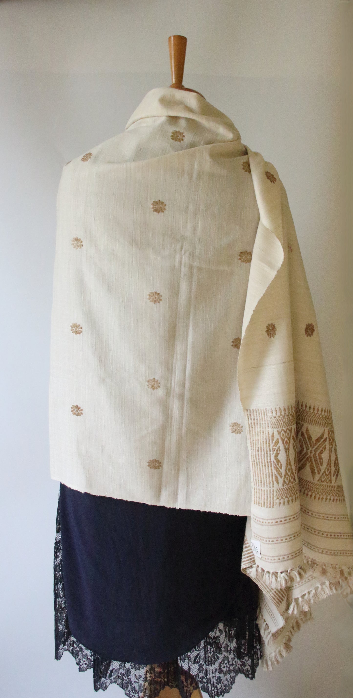 Handloom Eri Silk Shawl from Assam