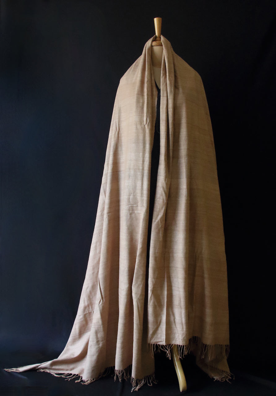 Handwoven Eri Silk / Oversized Silk Shawl from Assam