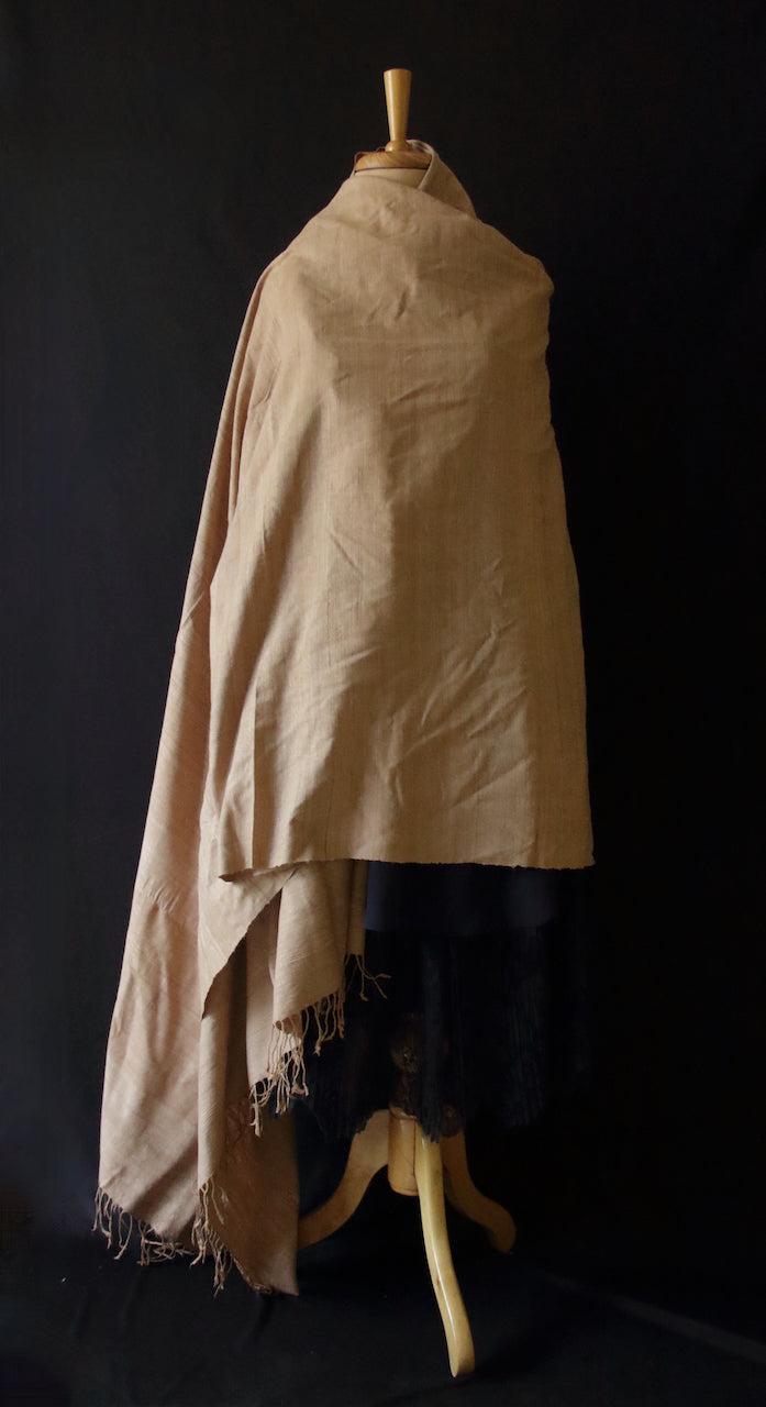 Handwoven Eri Silk / Oversized Silk Shawl from Assam