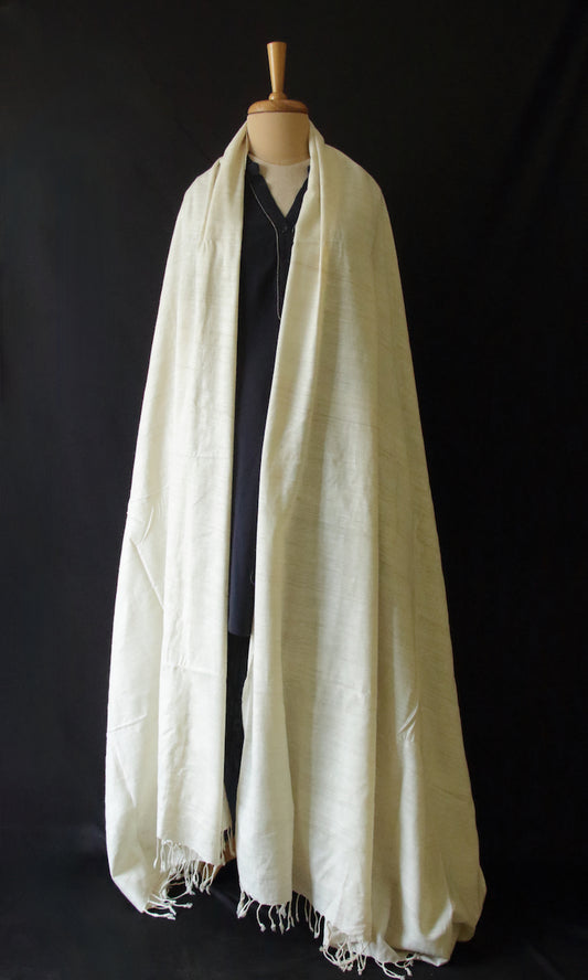 Handwoven Eri Silk / Oversized Silk Shawl from Assam