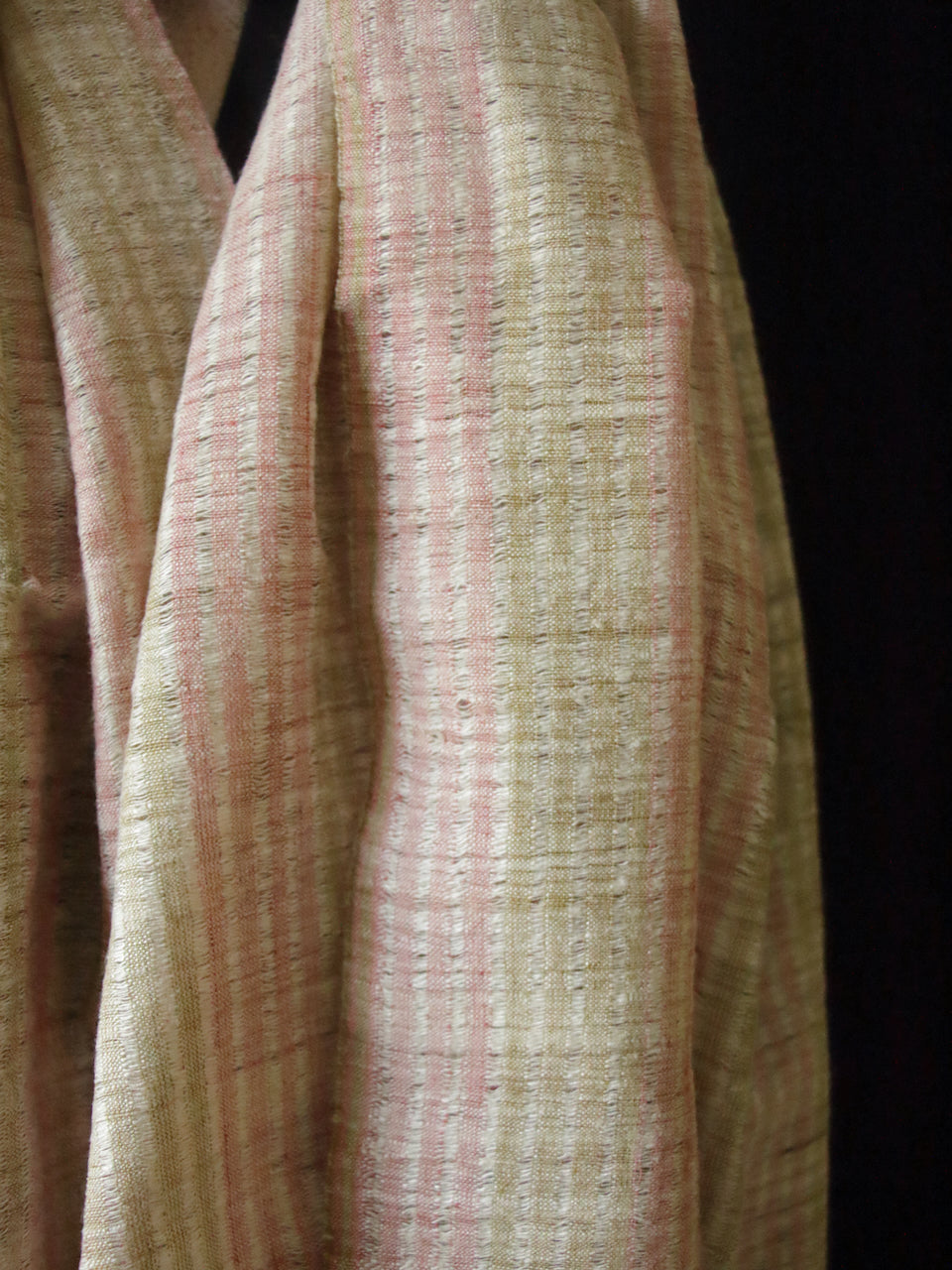 Natural Dyed Eri  Silk Handloom Muffler from Assam