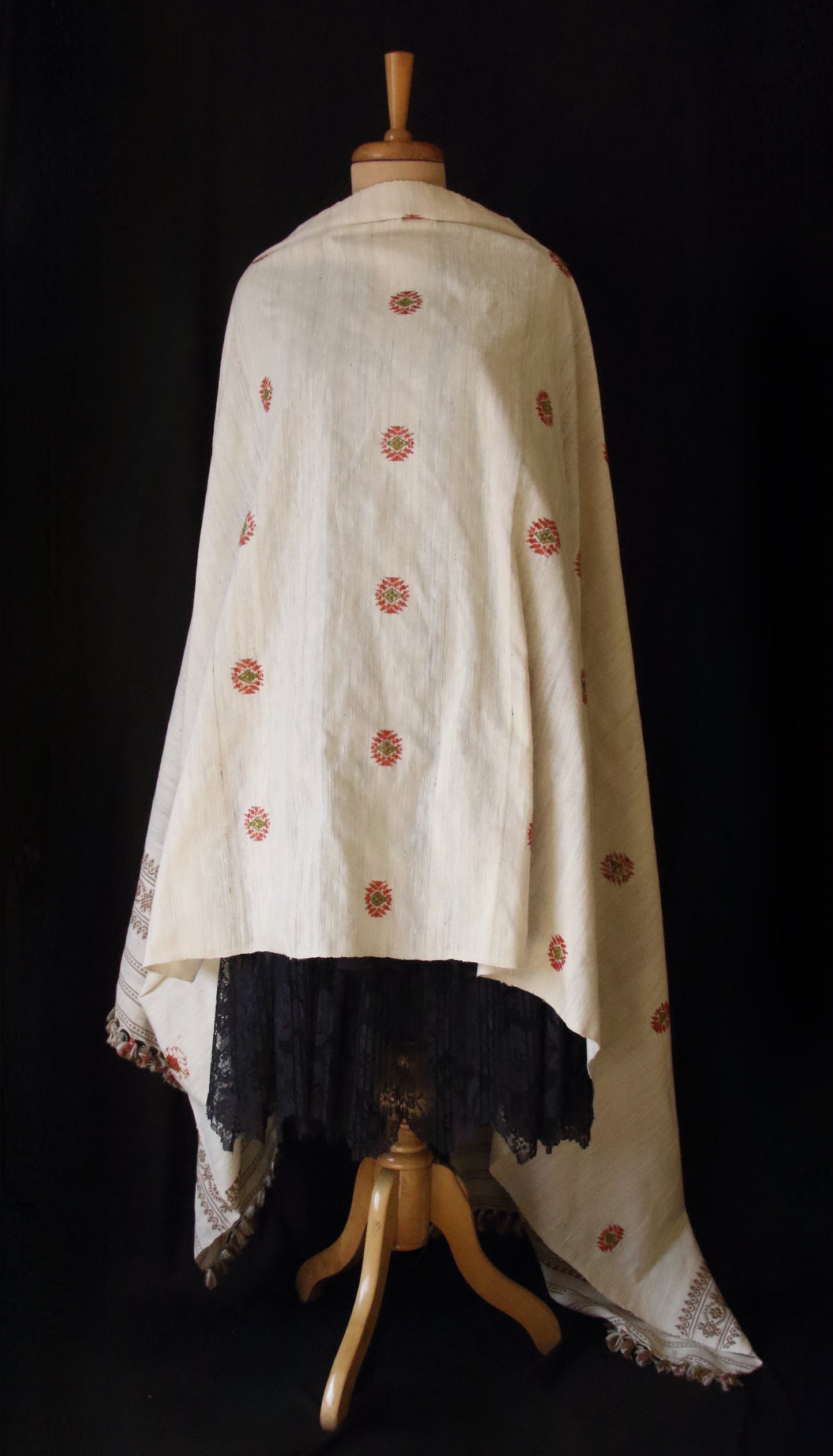 Handloom Hand Spun  Eri Silk Shawl from Assam