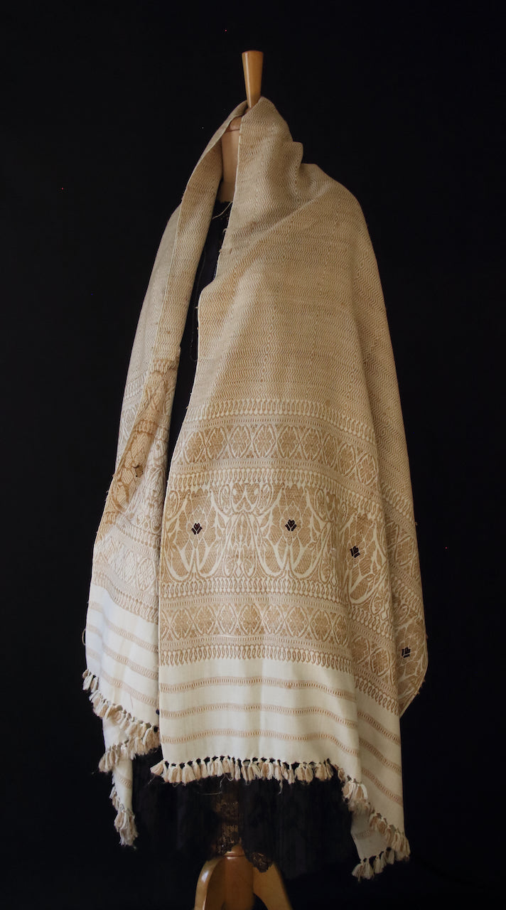 Eri Silk Handwoven Shawls from Assam