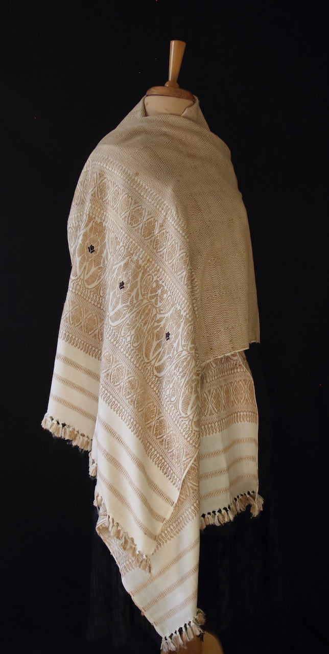 Eri Silk Handwoven Shawls from Assam