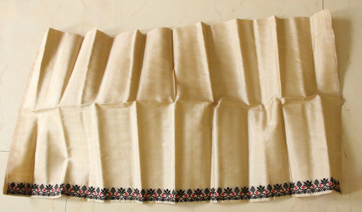 Tassar Silk Handloom Traditional Mekhla Chador Set from Assam