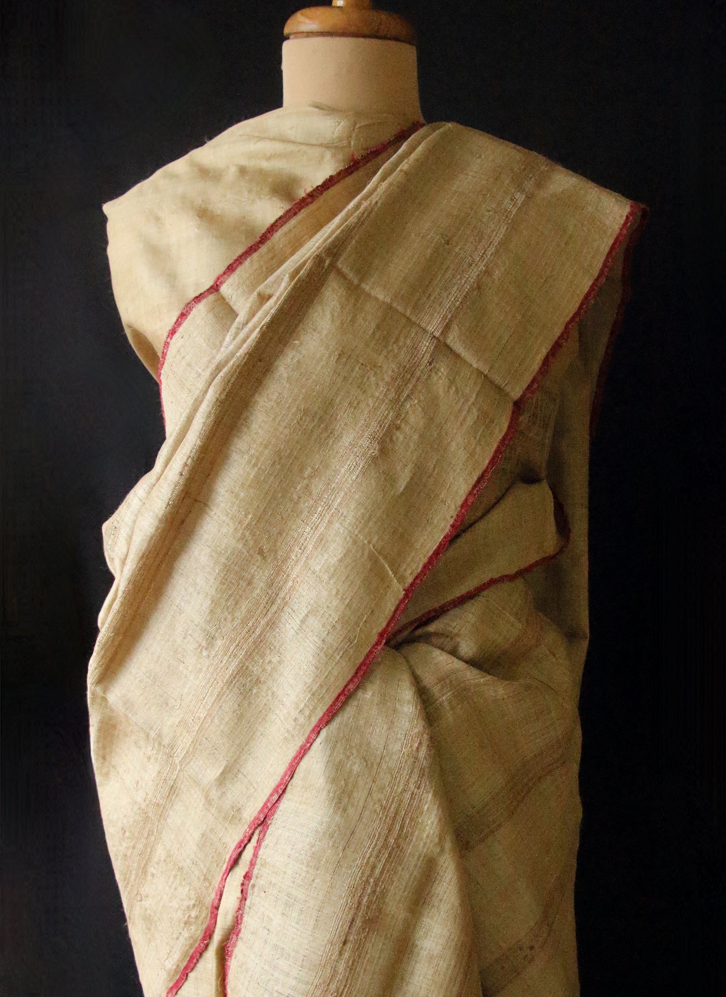 Authentic Muga Silk  Mekhela Chador Set from Assam