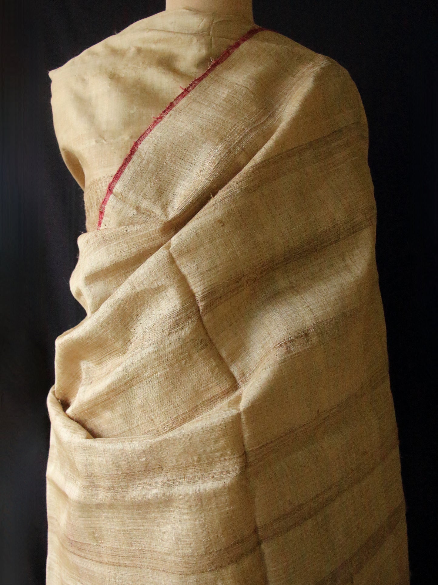 Authentic Muga Silk  Mekhela Chador Set from Assam