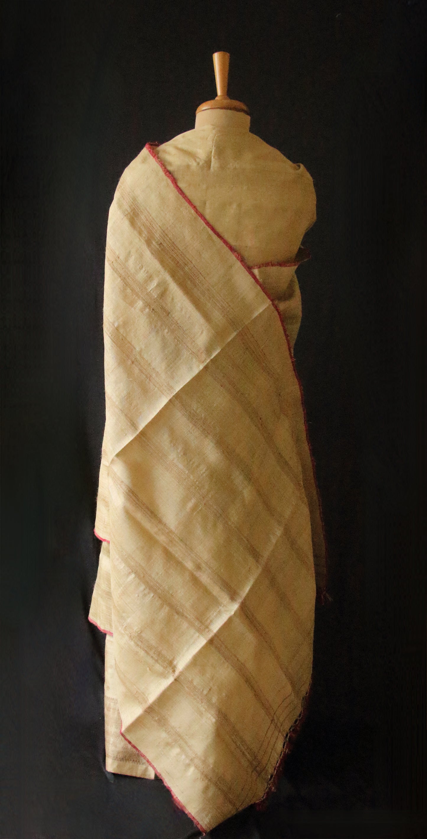 Authentic Muga Silk  Mekhela Chador Set from Assam