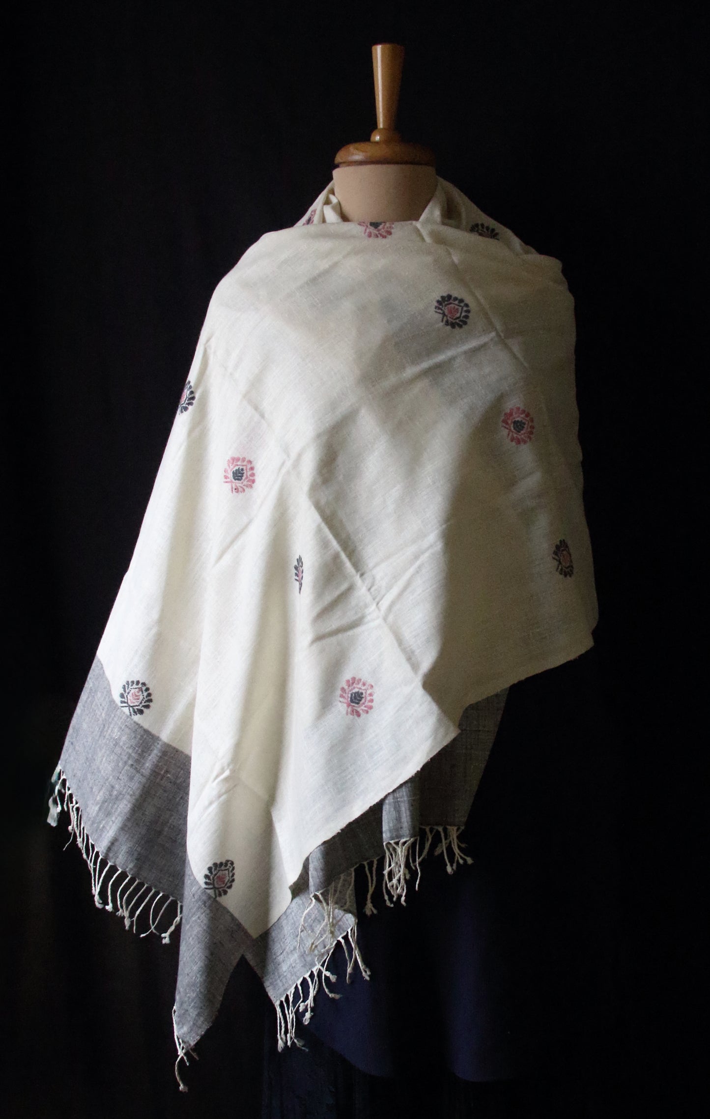 Eri Silk  Handwoven Stole / Scarf  from Assam