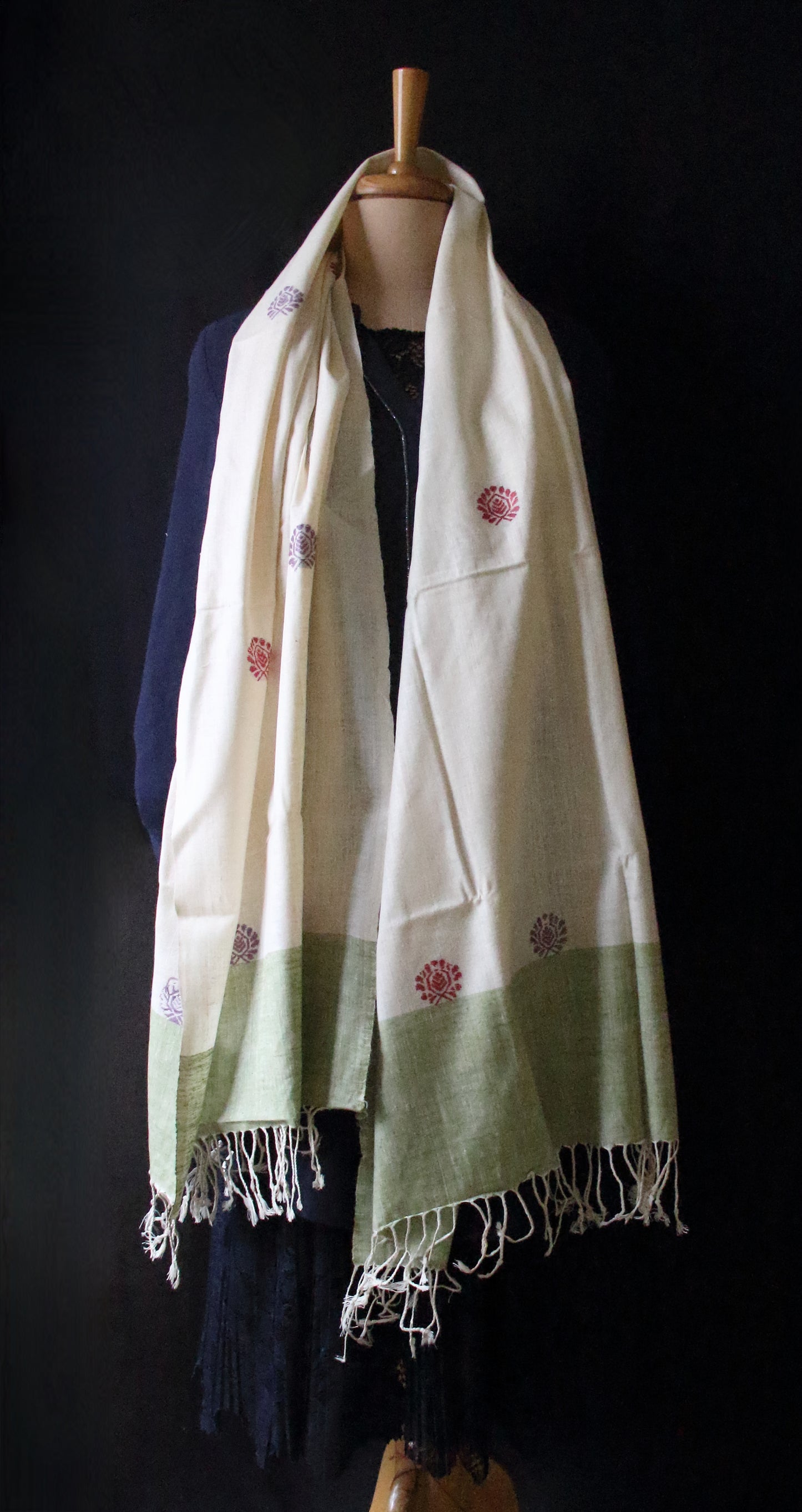Eri Silk  Handwoven Stole / Scarf  from Assam