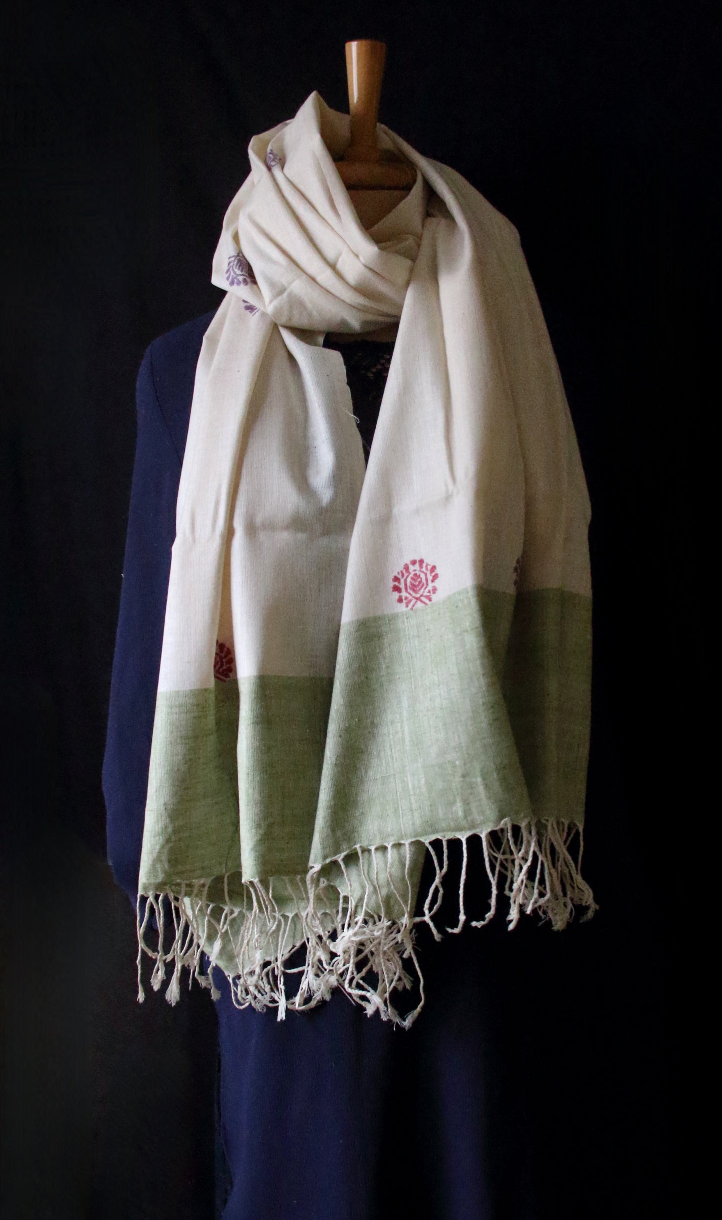Eri Silk  Handwoven Stole / Scarf  from Assam